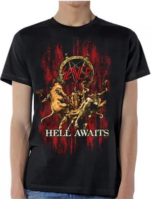Obrázek produktu pro Slayer - Tričko "Hell Awaits" pro muže/dámy Uni RO1467 (XXL) (černá)