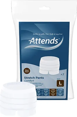Produktbild von Attends Stretch Pants Comfort Large, 3 St