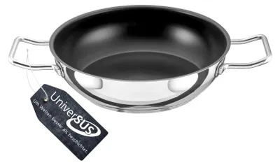 Productafbeelding van GastroSUS Industar PLUS braadpan met UniverSUS oppervlaktestructuur, zonder