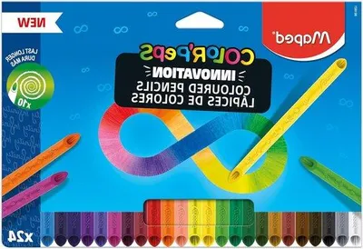 Obrázek produktu pro Měkké barevné tužky, 24 kusů