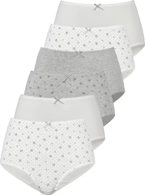 Produktbild von PETITE FLEUR Taillenslip grau, creme Größe 40/42