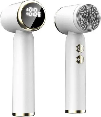 Produktbild von OKWISH Elektrische Gesichtsreinigungsbürste 6-in-1-Heiß- und Kaltmodus, IPX6 wasserdicht ​3 Geschwindigkeiten, 6 Bürstenköpfe