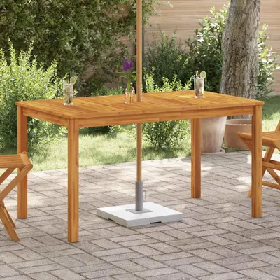 Immagine prodotto di Maison Exclusive - Tavolo da giardino 140x80x74 cm in legno massello di acacia