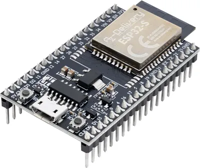Produktbild von AZ-Delivery Mikrocontroller ESP32S Dev Kit C V4 NodeMCU WLAN Development Board kompatibel mit Arduino (Nachfolger Modul von ESP32S Dev Kit C V2), 1x Set