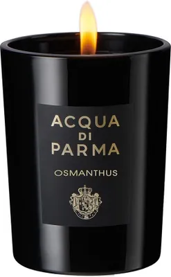 Produktbild von Acqua di Parma Osmanthus, Rund, Schwarz, Blumig, Fruchtig, Mandarine, Neroli, Duftblüten, Patschuli, Pfingstrose, Rosa Pfeffer, 1 Stück(e)