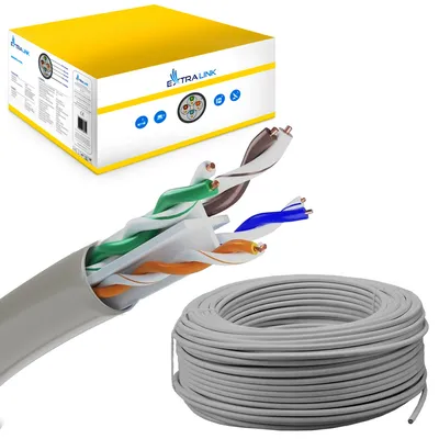 Productafbeelding van Extralink CAT6A UTP U/UTP Indoor Netwerkkabel Cat. 6A, 305 m, 10 Gb/s, 100% koper