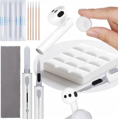 Zdjęcie produktu dla Zestaw Długopis do Czyszczenia Elektroniki Szczelin Słuchawek AirPods K&F / KF08.067