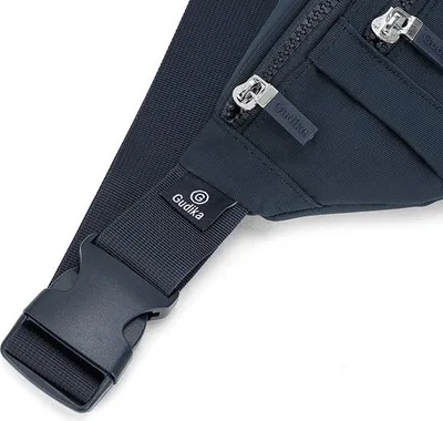 Image de Gudika Bumbag Uni - Sac Crossbody imperméable pour femmes et hommes - Sac à foin pour les festivals - Violet