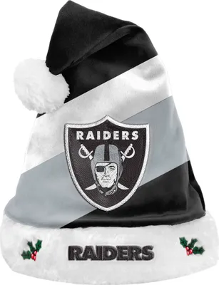 Produktbild von Foco NFL Las Vegas Raiders Basic Santa Claus Hat Weihnachtsmann Mütze