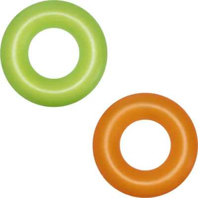 Image de Anneau de natation pour enfants Néon Orange Bestway 76Cm