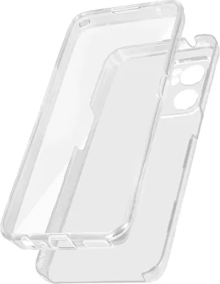 Image de Avizar, coque de protection 360° (avant et arrière) pour Oppo Find X5 Lite, transparente