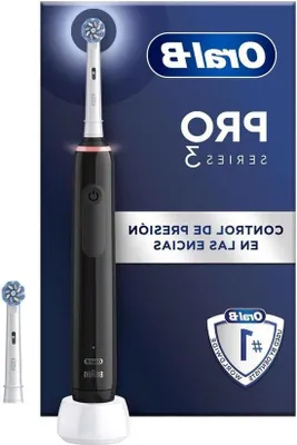 Imagen del producto de Cepillo de dientes eléctrico -  - 2 cabezales de repuesto - Potente, modelo 3300