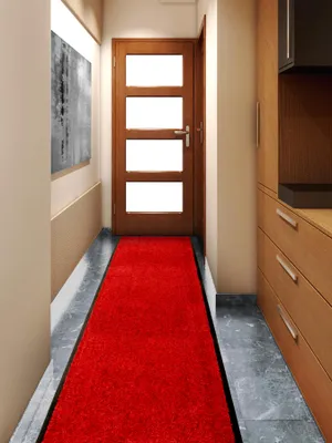 Produktbild von Primaflor Schmutzfangläufer CLEAN - Rot - 0,90m x 23,00m
