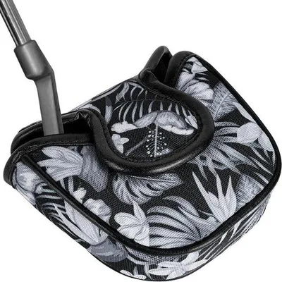 Produktbild von Golfputter-Abdeckung - Universalpassform - 13 x 13 cm - Blumenmuster