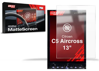 Image de Film mat pour écran de voiture Citroën C5 Aircross 13" (2026), Grizz Protector