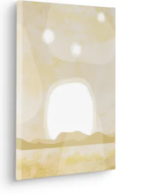 Produktbild von Keilrahmenbild - Desert Scene - Größe 30 x 40 cm