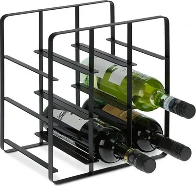 Image de Casier à vin en métal pour 9 bouteilles