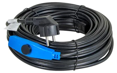 Produktbild von horizont Frostschutz-Heizkabel 230 V – 18 m - Heizband mit Thermostat für Wasserleitungen, frostfrei bis -45 °C