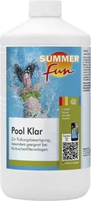 Produktbild von Summer fun Wasserpflegeprodukt Chlormethode Pool Klar 1 L