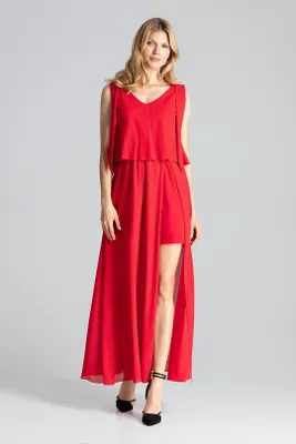 Produktbild von Figl Maxikleid für Frauen Dhargye rot M
