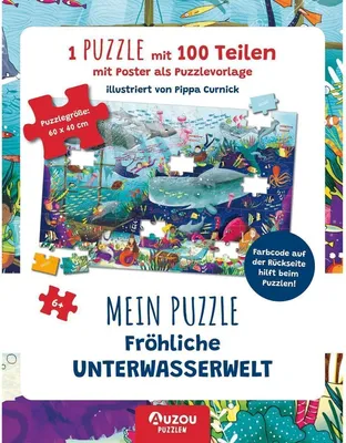 Produktbild von Auzou Mein Puzzle - Fröhliche Unterwasserwelt