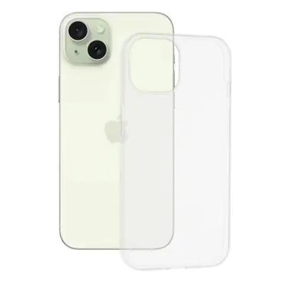 Obrázok produktu pre Techsuit Clear Silicone obal na - iPhone 15 Plus - Transparent