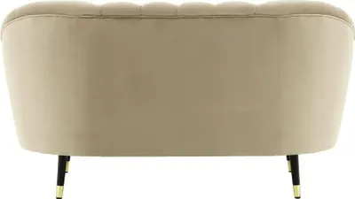 Produktbild von Premium Samt Sessel "Mademoiselle mit Chesterfield-Steppung"