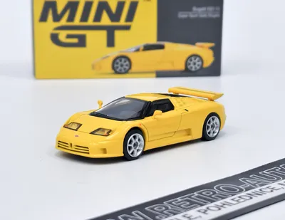 Produktbild von Bugatti EB110 Super Sport Giallo Bugatti gelb - Mini GT 1:64