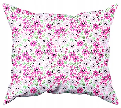 Produktbild von Nyks Baumwoll-Kissenbezug 40x40 cm Blumenmuster