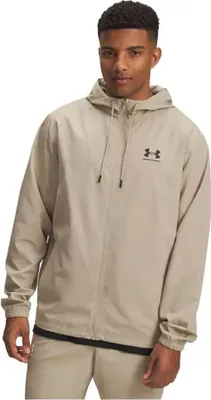Zdjęcie produktu dla Under Armour Rival Woven Windbreaker Jacket Beige L / Regular Men Beige L