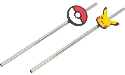 Obrázek produktu pro STOR Pokémon, sada s brčkami: Metal Meltdown, 2 kusy