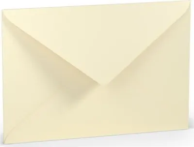 Produktbild von Briefumschlag C5 Nassklebung Seidenfutter Chamois