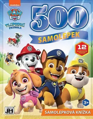 Obrázek produktu pro Velká samolepková knížka 500 Tlapková patrola