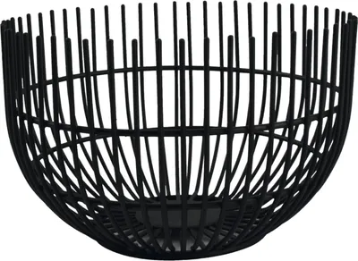 Produktbild von FINE 2 DINE Iris Drahtkorb, Höhe: 95 mm, ø: 150 mm, schwarz