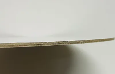 Produktbild von Konfektboden Schwarz und Weiß 25cm 3mm