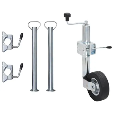 Produktbild von Stützrad 60 mm mit 2 Stützrohren und 3 Klemmen