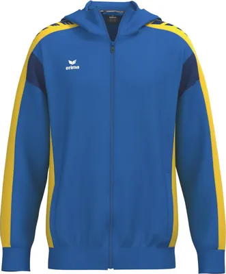 Produktbild von erima CELEBRATE 125 Trainingsjacke mit Kapuze new royal/gelb 116