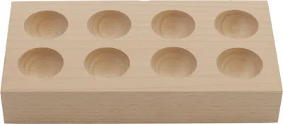 Produktbild von Eierständer aus Holz aus massivem Buchenholz