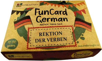 Produktbild von Karty edukacyjne Creativo Fun Card German Rejencja Czasowników