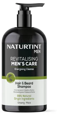 Immagine prodotto di SHAMPOO RIVITALIZZANTE PER CAPELLI E BARBA UOMO 500 ml