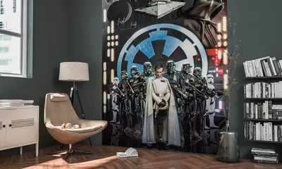 Produktbild von Komar Digitaldruck Vliestapete "Star Wars Empire", bunt, 200 x 275 cm; 009-DVD2