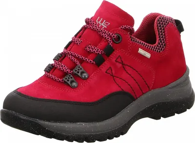 Produktbild von Waldläufer H-Momo Outdoor-Schuh, Gummi Velour Sport -Net, schw. / magenta / fuchsia, Weite H 737951-300-096 38 1/2
