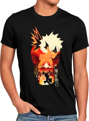 Produktbild von style3 Katsuki Bakugou Herren T-Shirt superhero japan acade mia manga