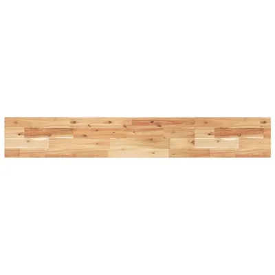 Image de Dessus de table rectangulaire 120x20x2 cm bois massif d'acacia