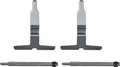 Produktbild von FEBI BILSTEIN 181486 Zubehörsatz Scheibenbremsbelag Hinten passend für MERCEDES-BENZ C-Klasse Limousine (W203) C-Klasse Limousine (W202) SLK (R170)