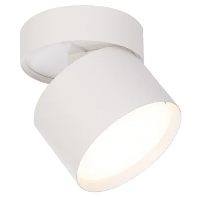 Produktbild von MasterLED GX53 Deckenstrahler 1-flammig Weiß, Schwenkbar & Drehbar, Deckenlampe Küche Flur