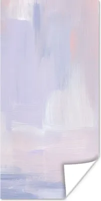 Produktbild von MuchoWow® Poster Pastell - Farbe - Gestaltung 60x120 cm - Wandschmuck