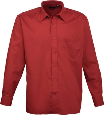 Immagine prodotto di Premier Workwear - Camicia a maniche lunghe in popeline da uomo