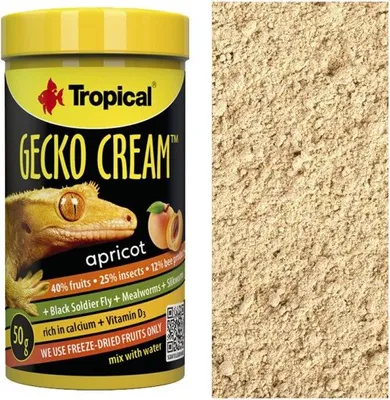 Zdjęcie produktu dla Tropical Gecko 100 ml Pokarm Dla Gekonów Brzoskwinia