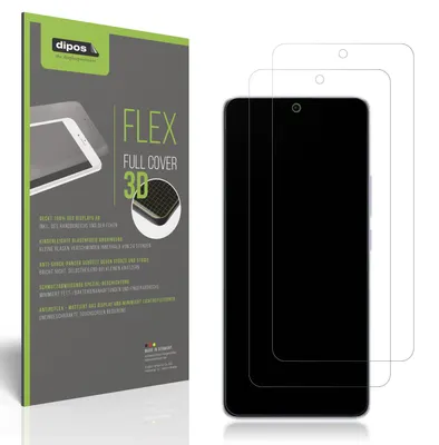 Produktbild von 2x Full Cover Schutzfolie matt für Xiaomi Redmi Note 13 Pro 5G Panzerfolie Anti-Shock